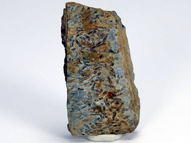 Rocha resultante do metamorfismo de contacto do Granito de Castelo Branco sobre as rochas filíticas encaixantes. 